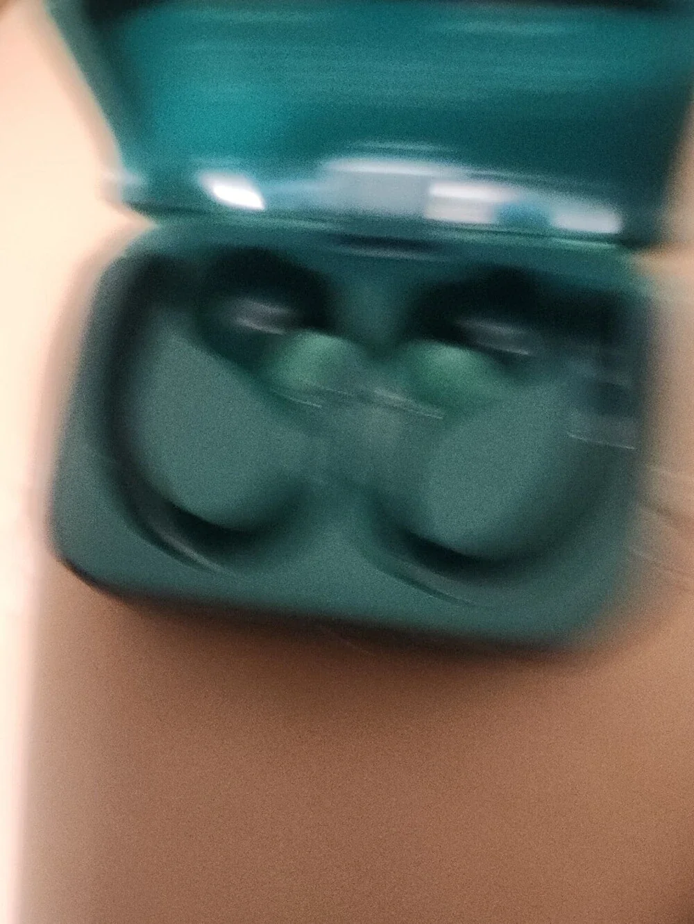 Teal True Wireless Earbuds with Charging Case